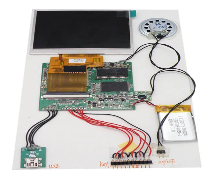 2022 Highrich 19 years OEM factory high quality 7inch TFT LCD HD video module for promotion card for invitation card