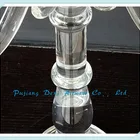 Crystal Candelabra 5 Glass Candelabra Wedding Table Centerpieces