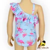 YZA-011 Yihong Children One Piece Swimwear Off Shoulder Swimming For Little Girls Baby Bikini Swimsuit For Girls Bathing Suit