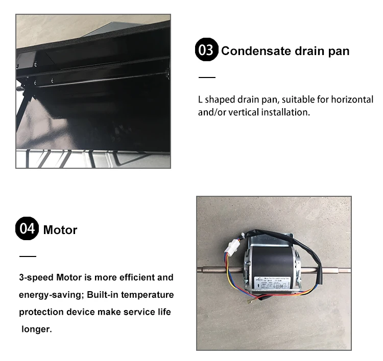 Fan Coil Unit, Inverter, Motor4, 600CFM, MRUM600-H-D - detail 10
