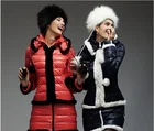 Woman fake fox fur winter cap hats with fur pom poms
