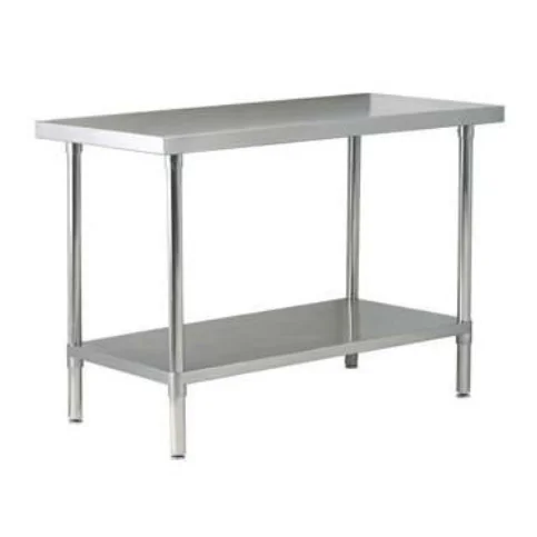 Commercial Stainless Steel Food Preparation Table Kitchen