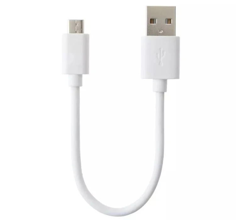 15CM high speed short USB 2.0 A Male to Micro B Triple Shielded Cable - ANKUX.COM