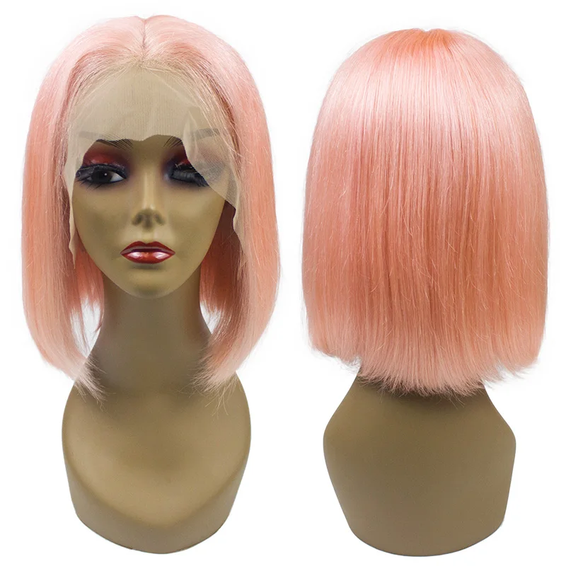Pink Bob Short Natural Virgin Remy Human Hair Lace Front Wigs For Black Women, N/a
Pink Bob Short Natural Virgin Remy Human Hair Lace Front Wigs For Black Women, N/a