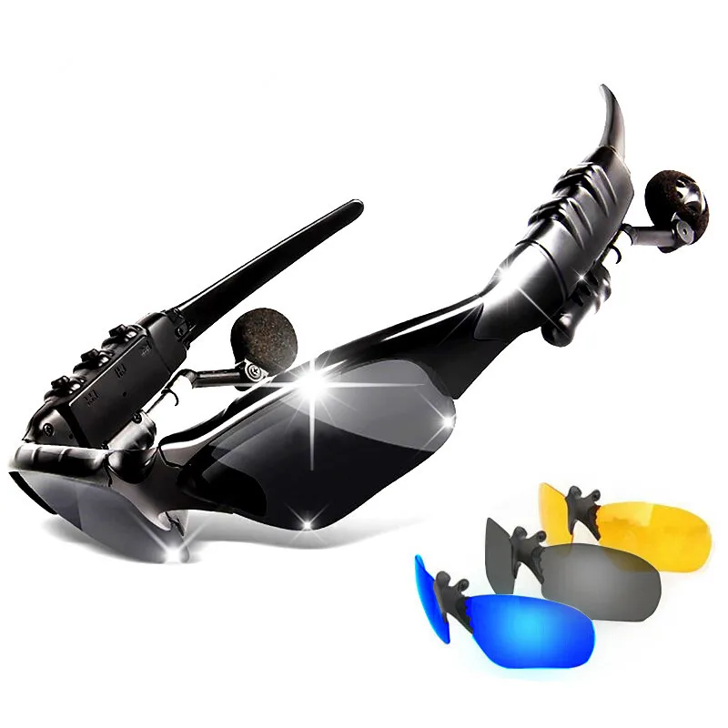in-ear stereo sport headphone wireless bt sunglasses earphone with mic, Grey;yellow;blue
in-ear stereo sport headphone wireless bt sunglasses earphone with mic, Grey;yellow;blue