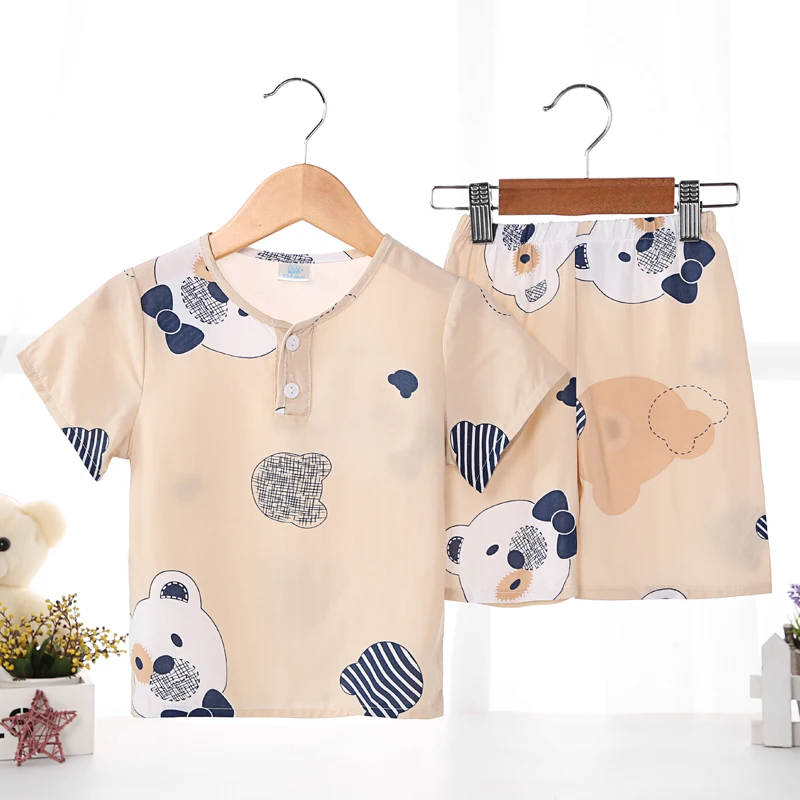 Wholesale OEM Custom Online Short Sleeve Round Neck Print Cartoon Summer Toddler Boys Pajamas Clothes Sets, Blue toddler boys pajamas sets
Wholesale OEM Custom Online Short Sleeve Round Neck Print Cartoon Summer Toddler Boys Pajamas Clothes Sets, Blue toddler boys pajamas sets