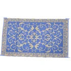 folded travel mat with beautiful design large size 9x12ft camping