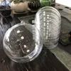Wholesale transparent openable and Hanging Plastic Ball Christmas Ornaments Gift Box Christmas Ball