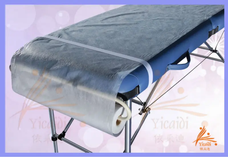 promotional wholesale disposable nonwoven bedsheet bedspread for spa
