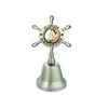 Collectible Souvenirs Florida Sunshine State Fashion Design Ship Wheel Handheld Dinner Bells Cast Iron Bell