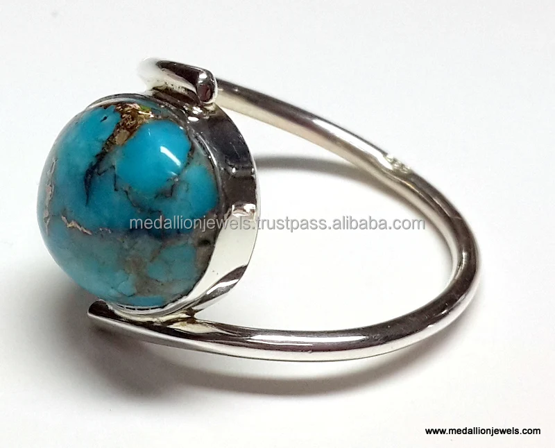 timepieces, jewelry, eyewear  ring  silver rings  blue copper