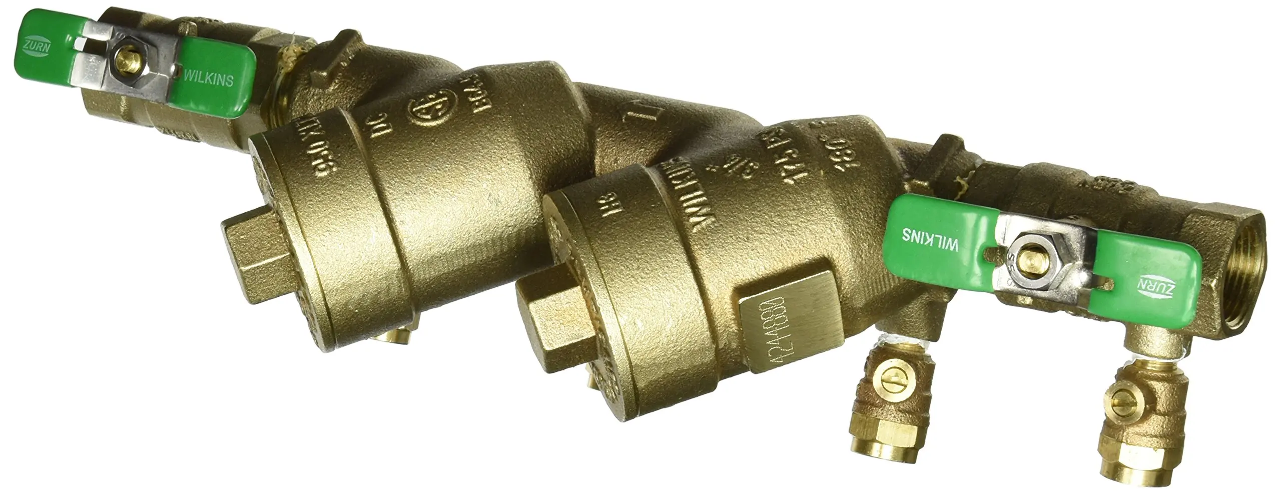 Zurn 34 950XLT2 Wilkins Double Check Valve Backflow Preventer 3 4 Lead