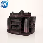 Customized POP body wash shampoo hair dye display stand for shopping mall