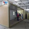 Steel chassis 20ft container size prefabricated mobile home