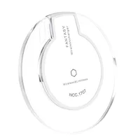 

Crystal K9 Wireless Charger For iphone X/XS MAX Qi Fast Charge Wireless Charging Base Transmitter Round for Android Mobile Phone