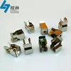 Customized sheet metal electrical outlet nickel plating brass contact