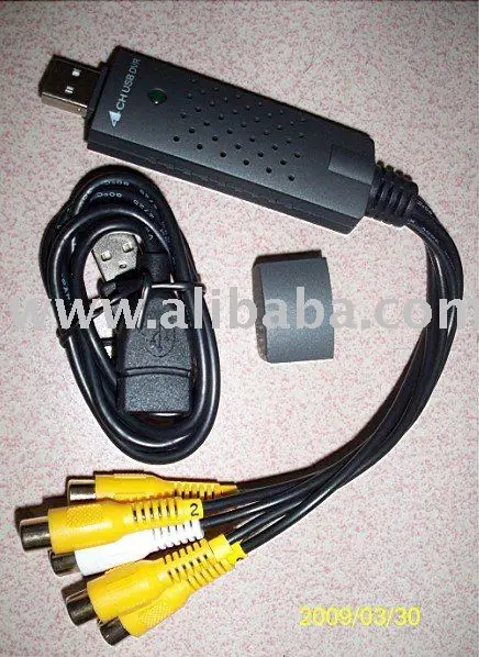 4CHANNEL USB DVR Video Audio Capture Adapter Easycap