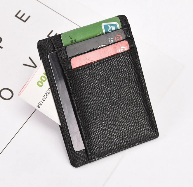 Thin small card holder cover genuine leather RFID blocking mini slim minimalist wallet, 14 colors 
Thin small card holder cover genuine leather RFID blocking mini slim minimalist wallet, 14 colors
