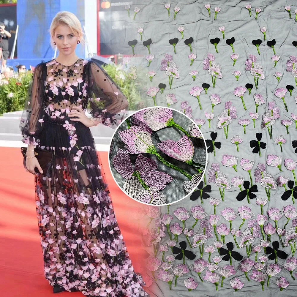 Pink african lace fabric high quality embroidery mesh fabric french lace wedding dress fabric HY0836-1
Pink african lace fabric high quality embroidery mesh fabric french lace wedding dress fabric HY0836-1