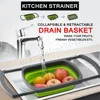 Kitchen Strainer Collapsible & Retractable Drain Basket