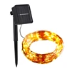 Fast Delivery Can be Customized Waterproof 200 LED Copper Wire Outdoor Solar Light String For Holiday Lighting