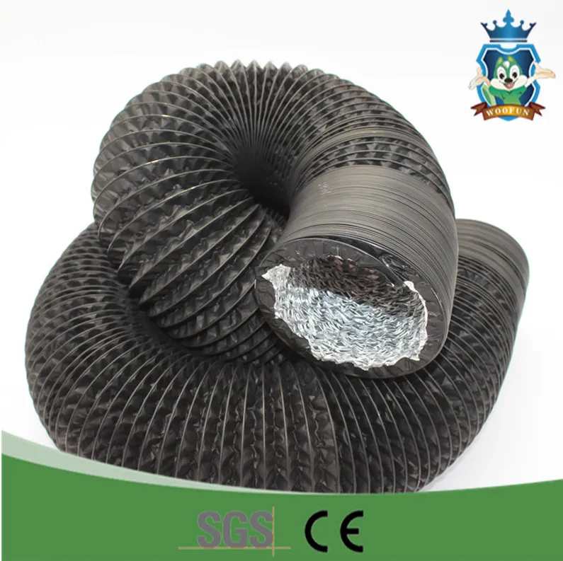 Duct Fabrication Flexible Heat Resistant Duct Hose Duct Heater Pvc Flexible Duct Polyurethane