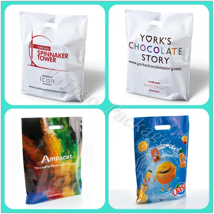 Custom Gravure Printing Bio Degradable Plastic Bag Wholesale