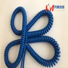PVC Jacket and Copper Conductor Material coil cable Spiral Cable spring cable