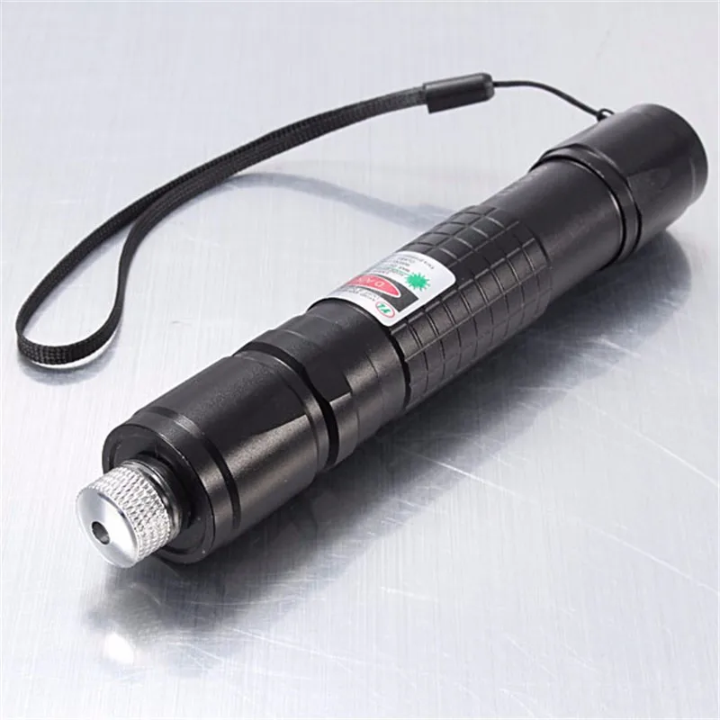 

1500m Green Laser Pen Adjustable Focusing 532nm 50mW Beam High Power with Stars Cap Laser Pointer Pen for Teaching Camping, N/a