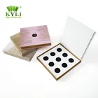 Matte custom empty cosmetic eyeshadow palettes bulk 26mm eyeshadow packaging