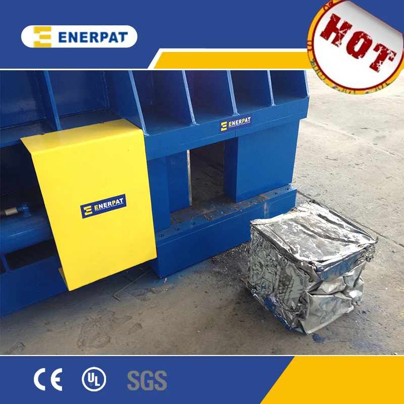 Scrap Metal Aluminum Tin Cans Baler from UK factory