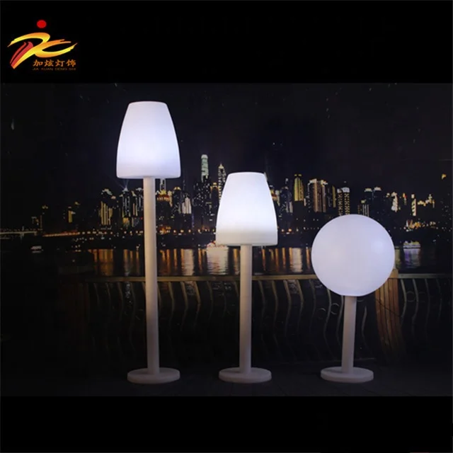 LED plastic restaurant living room light floor lamp for European market