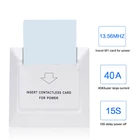 Logo Customization Power Savers 125Khz/13.56Mhz RFID Hotel Card Power Saving Switch/energy Savers