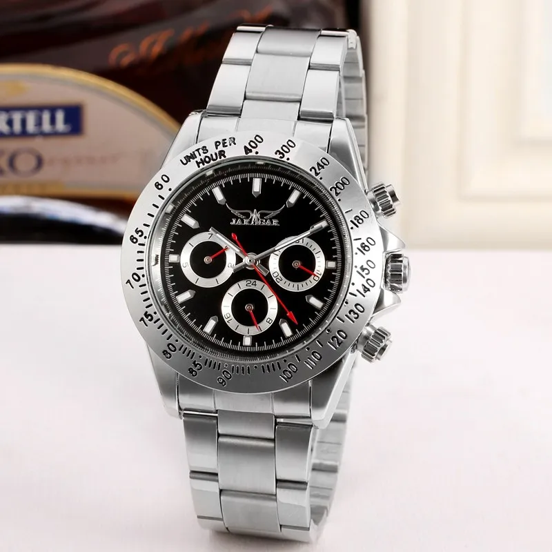 China Wholesale Jargar automatic mechanical movement designer inspired watches at cheap, reloj hombre
