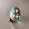 cheapest new arrival led hanging christmas ball with snow design