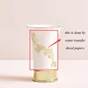 Ceramic vase water slide decal paper stickers manufacturer