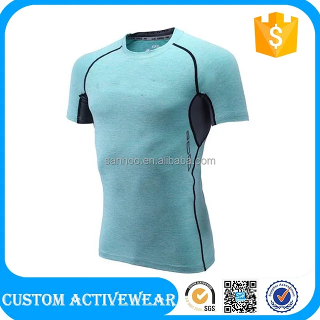china supplier hot sale athletic wear slim fit dry fit t shirt