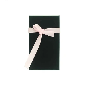factory custom pink ribbon bow tie gift packaging boxes