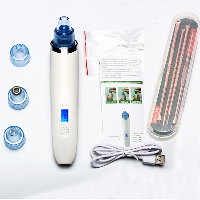2019 New Skin Care Machine cleaner, Portable Face Comedo Blackhead Remover Suction Vacuum, White;red
2019 New Skin Care Machine cleaner, Portable Face Comedo Blackhead Remover Suction Vacuum, White;red