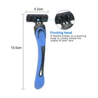 5 blade disposable body hair removal ergonomic shaving razor for sale