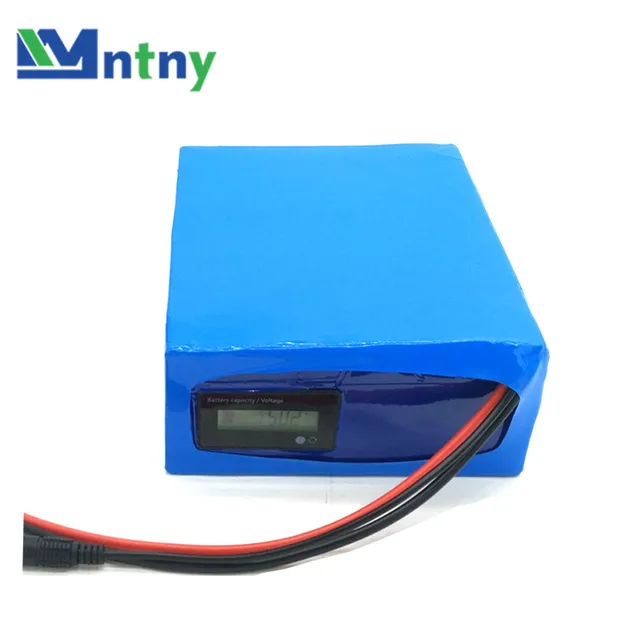 CNNTNY 48v 30ah Battery Pack with Power Display for Tricycle 48V 1000W