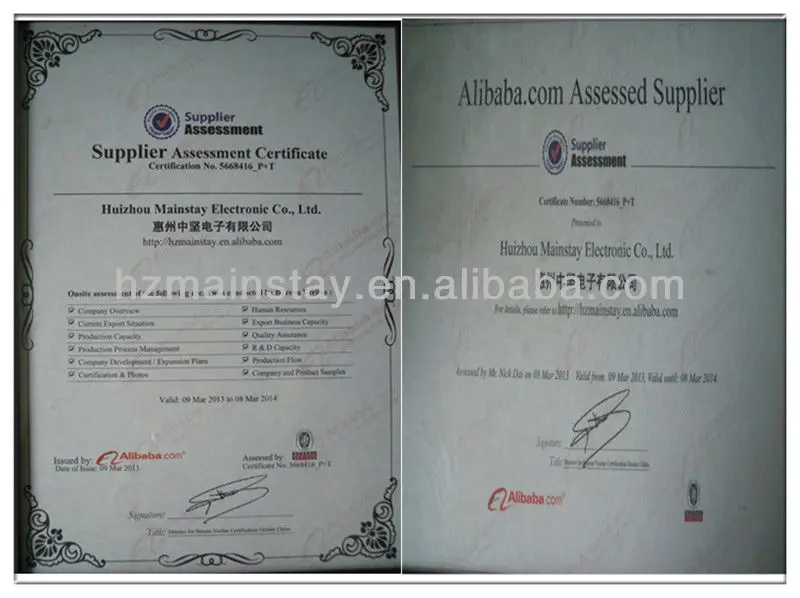 BV Certificate