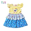 OEM supplying children clothes wholesale easter outfit baby girl dress