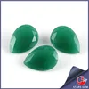 China good machine cut pear shape synthetic Malaysian jade