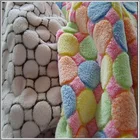 Super Soft Polyester printed Coral Fleece Fabric blankets fabric
