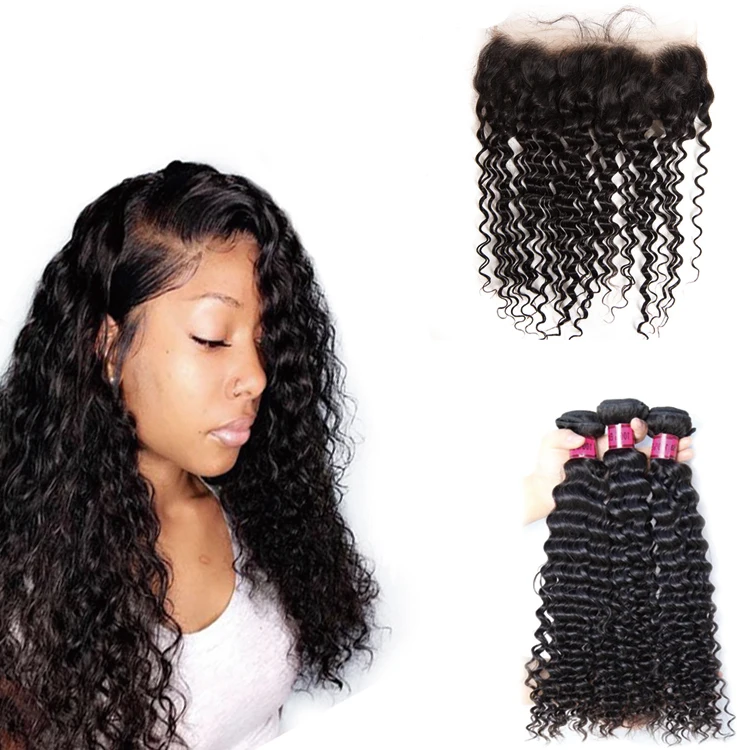 Brazilian Virgin Hair Kinky Curly With Frontal Hair bundles 100% Human Hair Extensions Natural Color
Brazilian Virgin Hair Kinky Curly With Frontal Hair bundles 100% Human Hair Extensions Natural Color