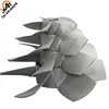 Alloy steel impeller CNC machining lost wax precision casting process for mining machinery