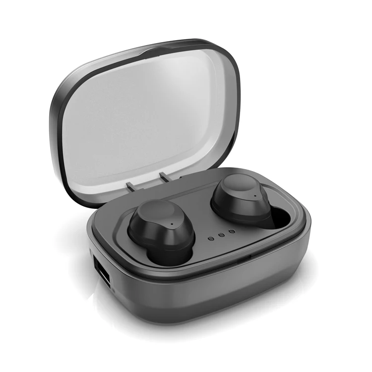 Earphones X6 TWS Ear hook Headset , noise cancelling wireless tws earbuds v5.0 bluetooth for mobile phone gaming - ANKUX.COM