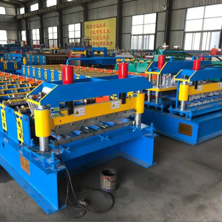 metal roofing galvanized aluminum corrugated steel sheet making machine  