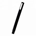 Wholesale customized logo plastic ball point pen with rubber finished